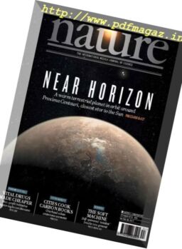 Nature Magazine – 25 August 2016