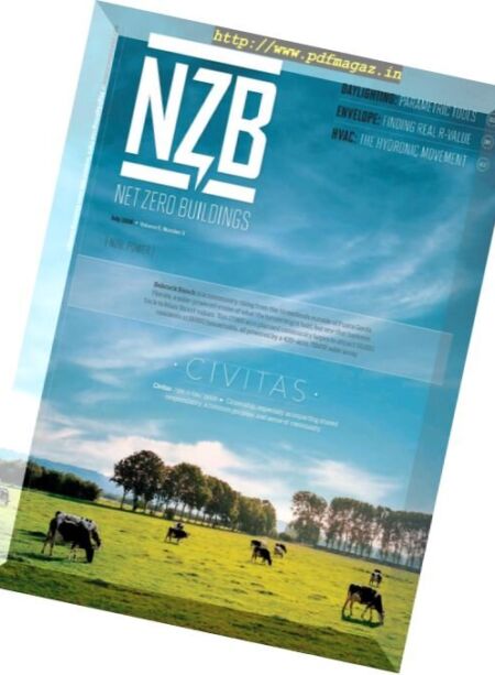 Net Zero Buildings – July 2016 Cover