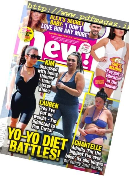 New! Magazine – 8 August 2016 Cover