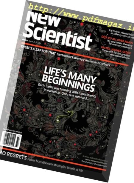 New Scientist – 20 August 2016 Cover