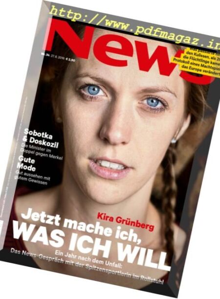 News – 27 August 2016 Cover