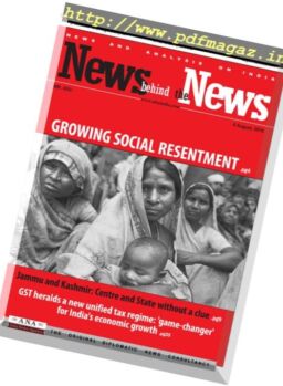 News behind the News – 8 August 2016