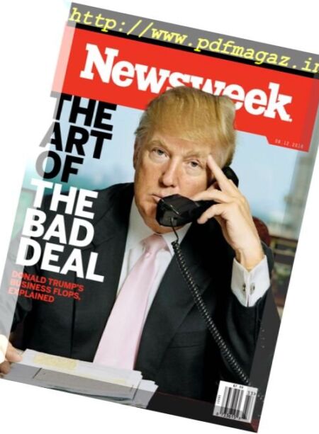Newsweek USA – 12 August 2016 Cover