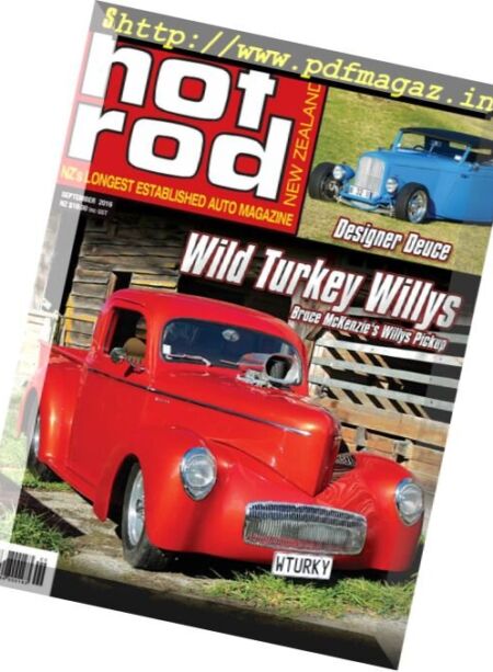 NZ Hot Rod – September 2016 Cover
