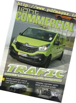 NZ Light Commercial Vehicle – August-September 2016