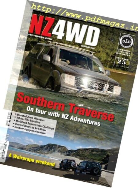 NZ4WD – September 2016 Cover