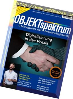 OBJEKTspektrum – September-Oktober 2016