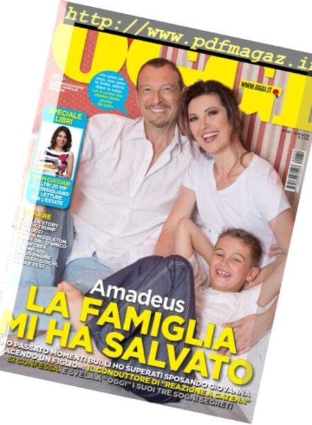 Oggi – 3 Agosto 2016 Cover