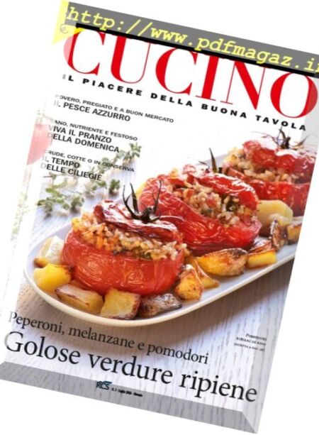 Oggi Cucino – Luglio 2016 Cover