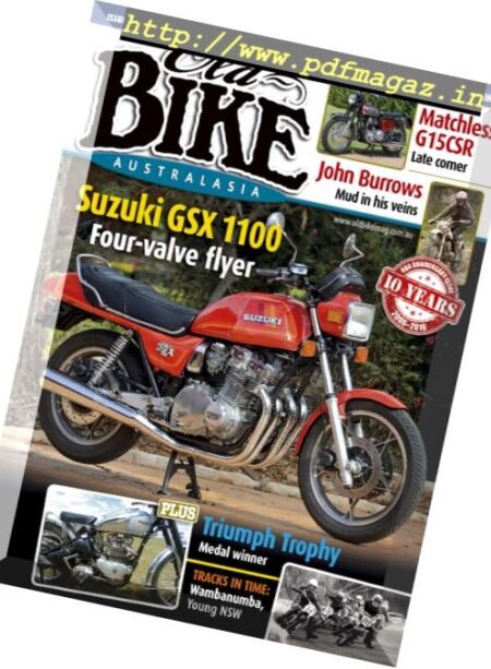 Old Bike Australasia – Issue 60, 2016 Cover