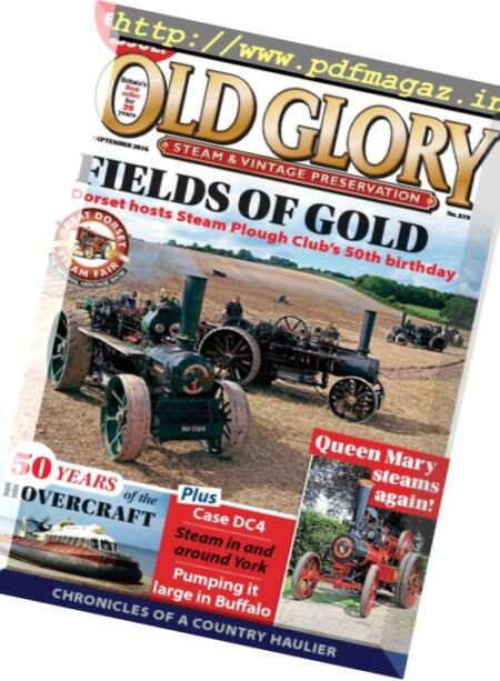 Old Glory – September 2016 Cover