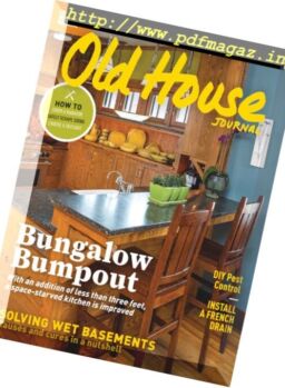 Old House Journal – September 2016