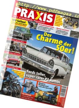 Oldtimer Praxis – September 2016