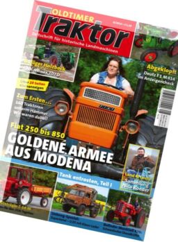 Oldtimer Traktor – August 2016