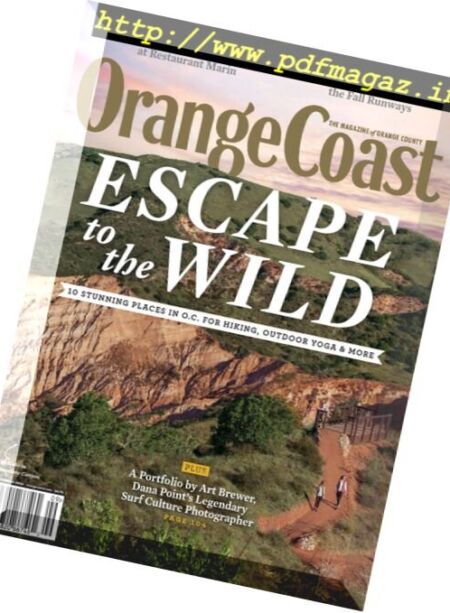 Orange Coast Magazine – September 2016 Cover