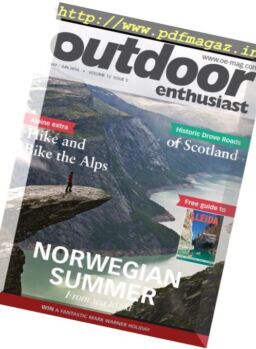 Outdoor Enthusiast – May-June 2016