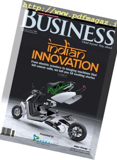 Outlook Business – 2 September 2016 Cover