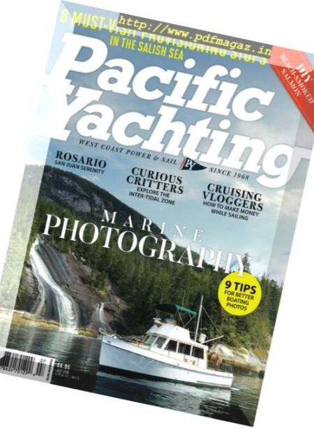 Pacific Yachting – July 2016 Cover