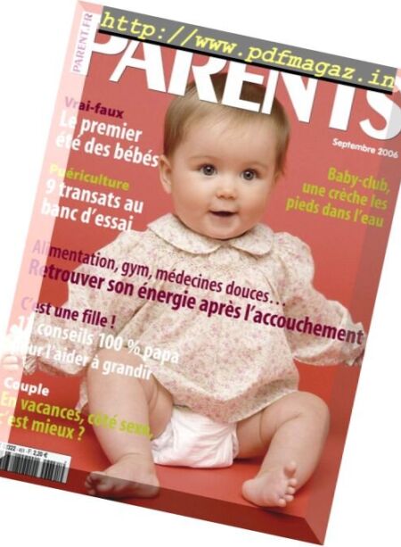 Parents – September 2007 Cover
