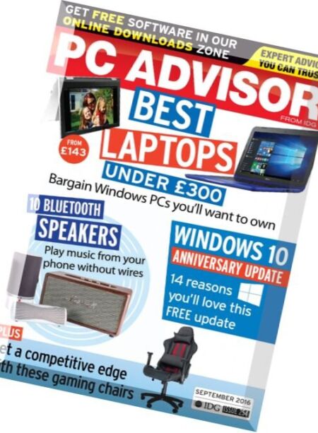 PC Advisor – September 2016 Cover