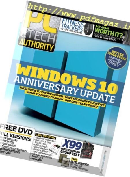 PC & Tech Authority – September 2016 Cover