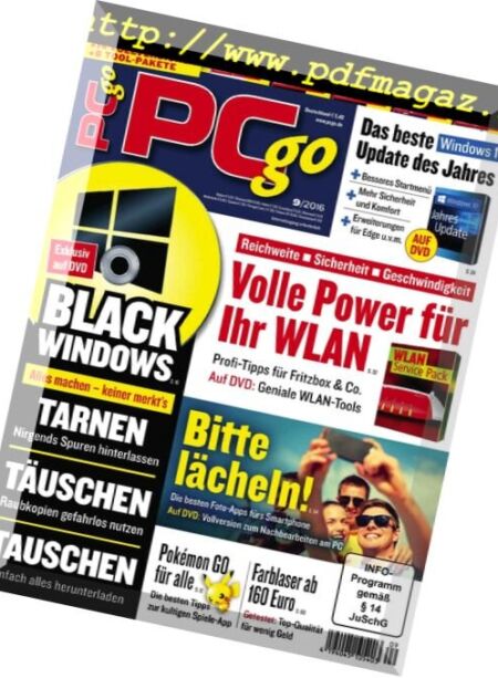 PC Go – September 2016 Cover
