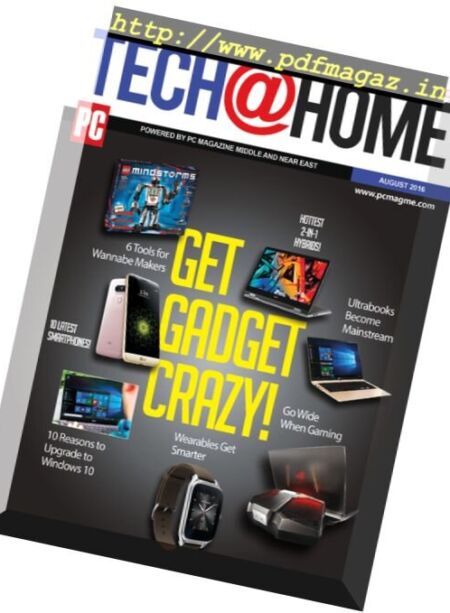 PC Magazine’s Tech@Home – August-November 2016 Cover