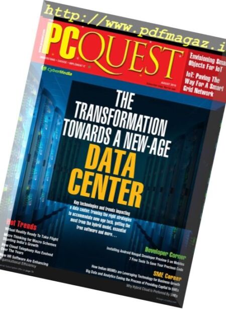 PCQuest – August 2016 Cover