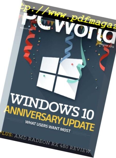 PCWorld – August 2016 Cover