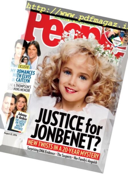 People USA – 22 August 2016 Cover