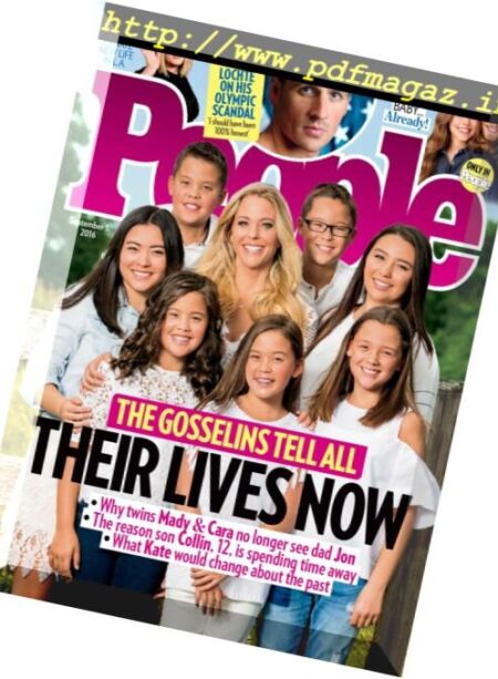 People USA – 5 September 2016 Cover