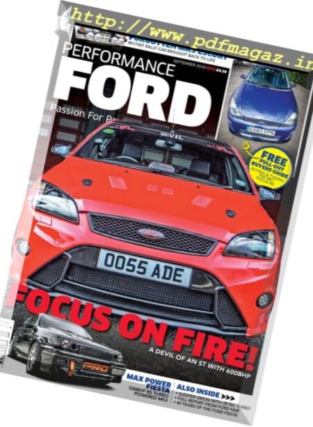 Performance Ford – September 2016 Cover