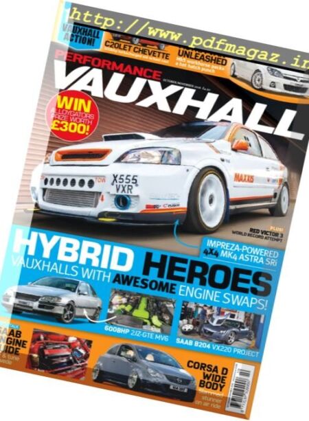 Performance Vauxhall – October-November 2016 Cover
