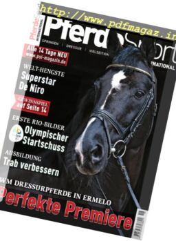 Pferdesport International – 13 August 2016