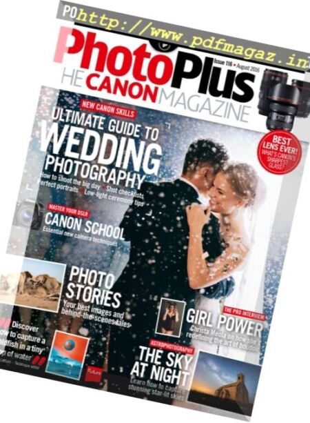 PhotoPlus – August 2016 Cover