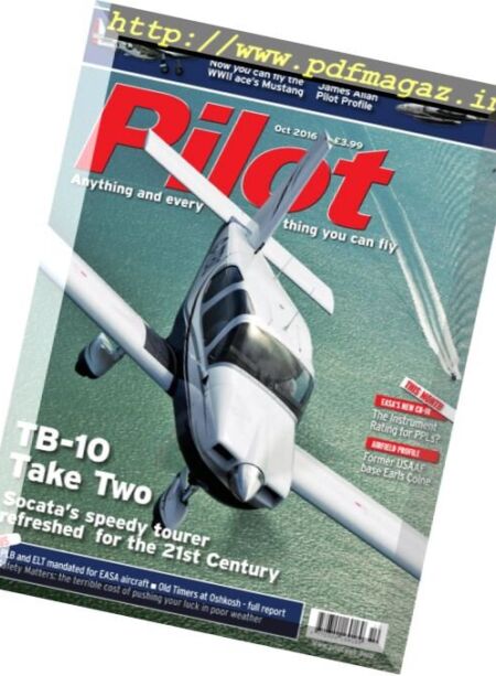 Pilot – October 2016 Cover