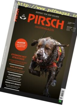 Pirsch – 17 August 2016