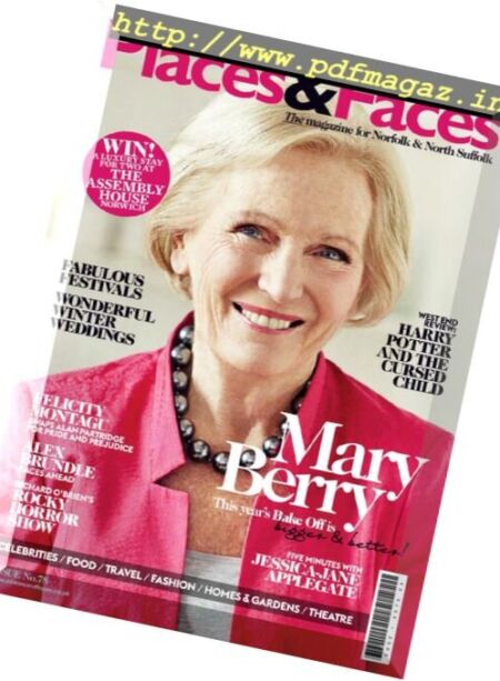 Places&Faces – Setember 2016 Cover