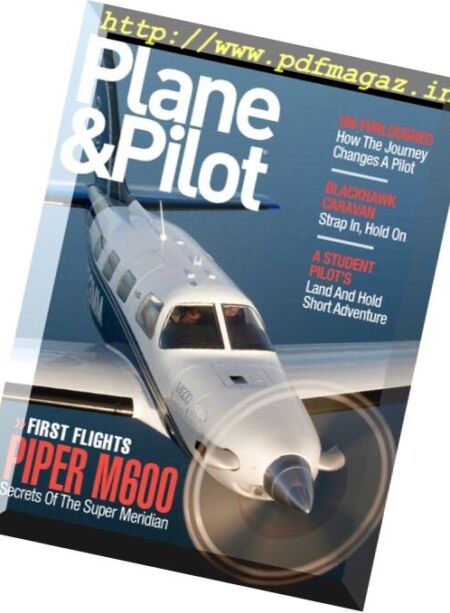 Plane & Pilot – September 2016 Cover