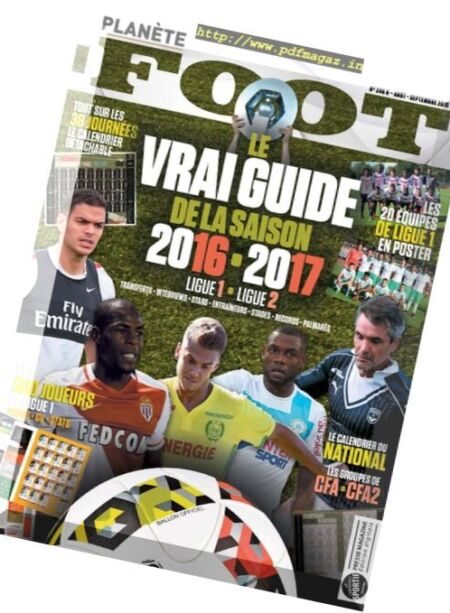 Planete Foot – Aout-Septembre 2016 Cover