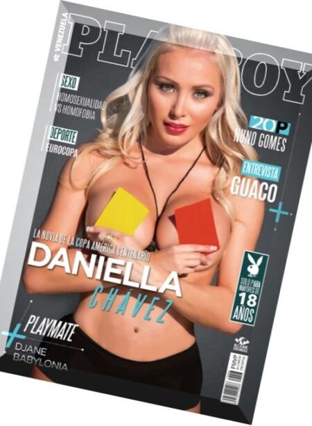 Playboy Venezuela – Julio 2016 Cover