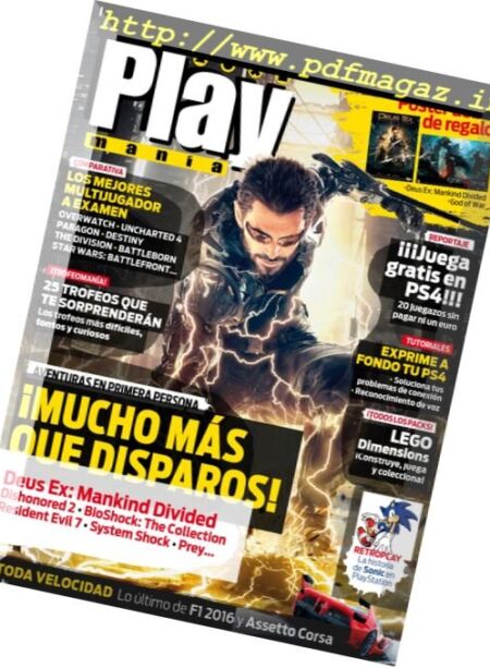 Playmania – N 214, 2016 Cover
