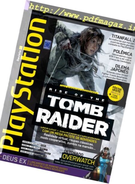 Playstation Brazil – Agosto 2016 Cover