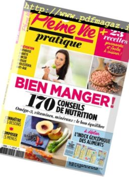 Pleine Vie Pratique – Aout 2016