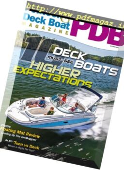 Pontoon & Deck Boat Magazine – September 2016