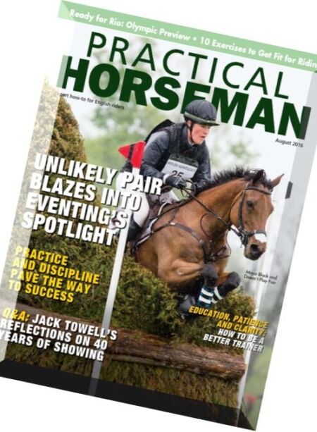 Practical Horseman – August 2016 Cover