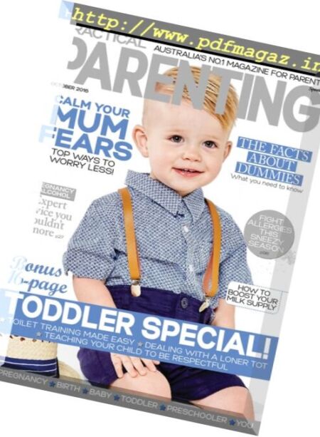 Practical Parenting Australia – October 2016 Cover