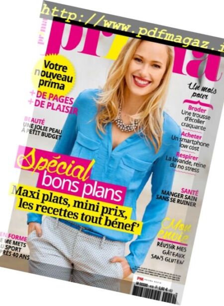 Prima France – Octobre 2016 Cover