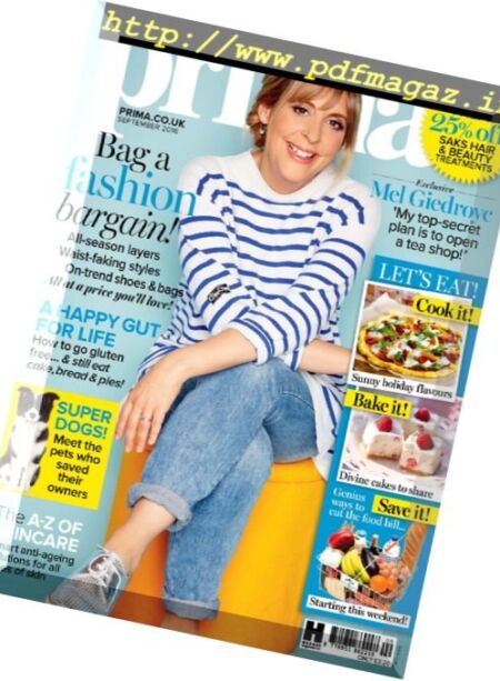 Prima UK – September 2016 Cover
