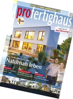 Pro Fertighaus – September-Oktober 2016